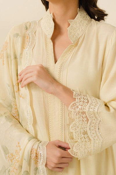 Cross Stitch | Exclusive Pret | Lilly Luxe-2PC (Shirt & Dupatta)