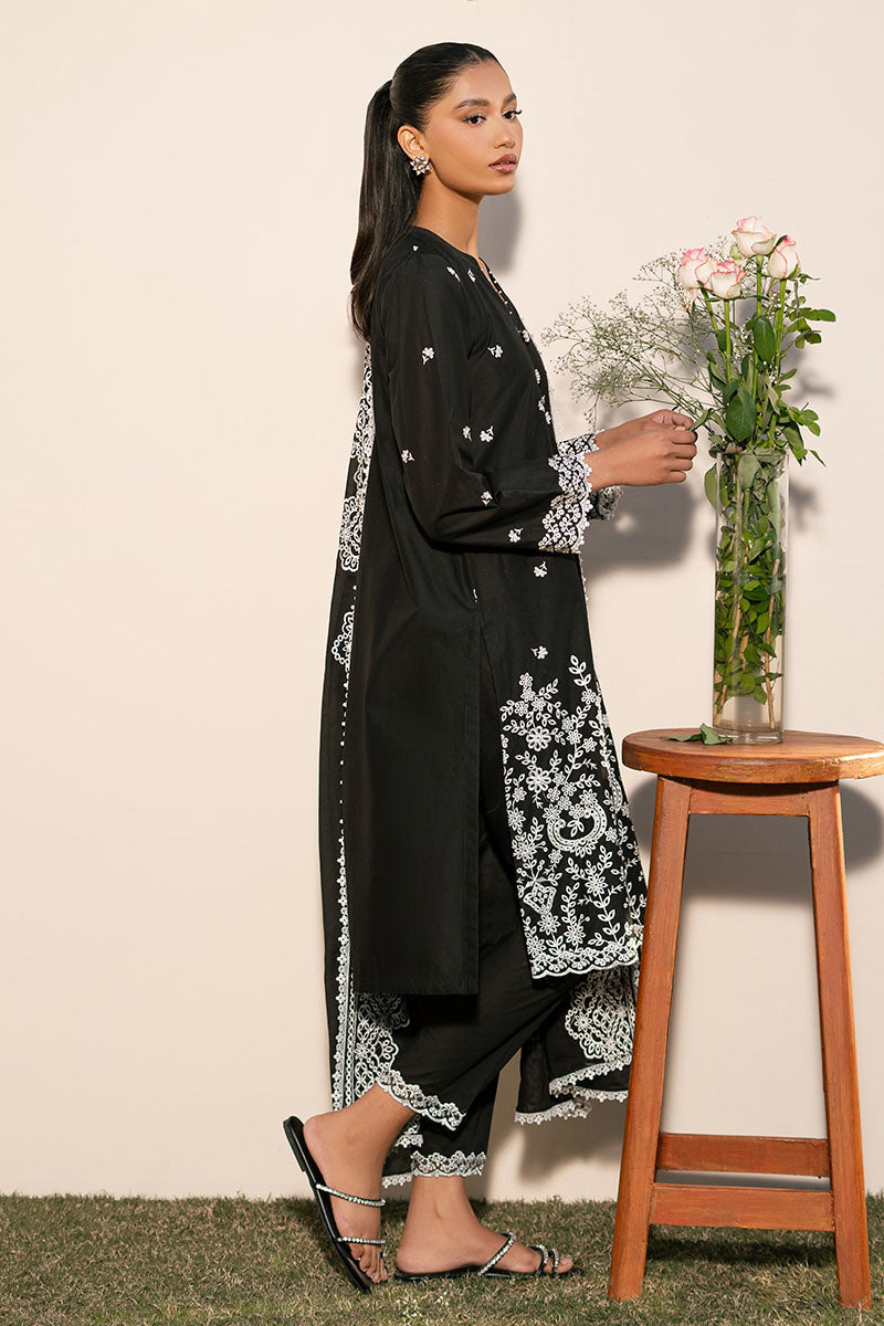 Cross Stitch | Mahiri Lawn 25 | RAVEN GRACE -  Cross Stitch Ladies Clothes -  House of Maryam