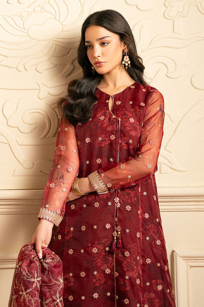 Cross Stitch | Luxury Pret | Ruby Rush-2PC (Shirt & Dupatta)