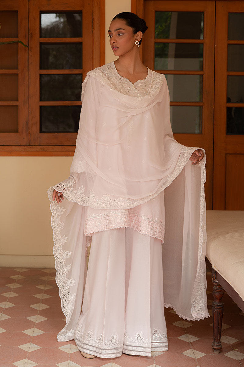 Cross Stitch | Mahiri Lawn 25 | CHERRY BLOSSOM -  Cross Stitch Ladies Clothes - Original Designer Dress - House of Maryam