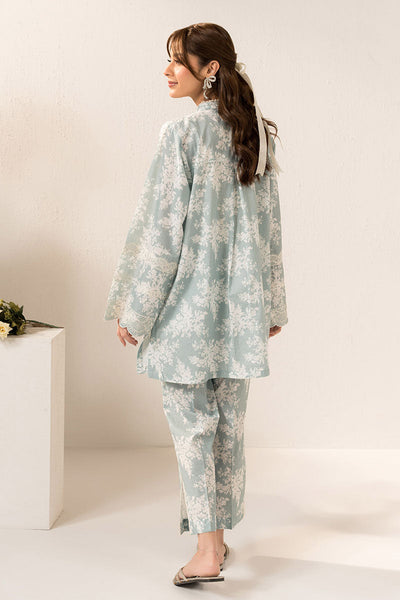 Cross Stitch | Exclusive Pret | Aquatic Maze -2 PC (Shirt & Trouser)