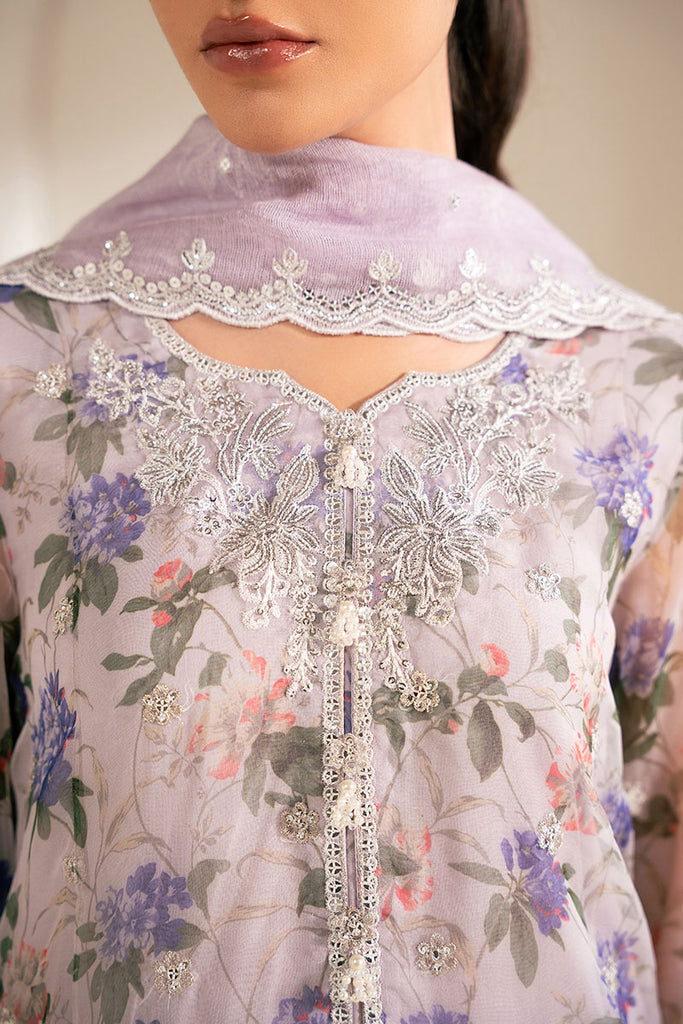 Cross Stitch | Luxe Atelier 25 | DUSTY LAVENDER -  Cross Stitch Ladies Clothes - Original Designer Dress - House of Maryam