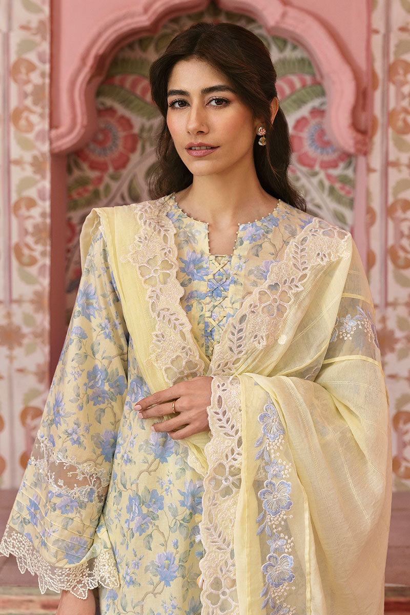 Cross Stitch | Premium Lawn 25 | SUNSHINE DREAM -  Cross Stitch Ladies Clothes - Original Designer Dress - House of Maryam