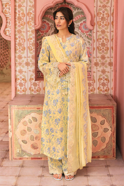 Cross Stitch | Premium Lawn 25 | SUNSHINE DREAM -  Cross Stitch Ladies Clothes - Original Designer Dress - House of Maryam