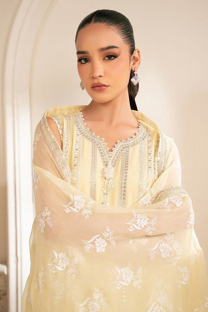 Cross Stitch | Luxe Atelier 25 | LEMON BLISS -  Cross Stitch Ladies Clothes - Original Designer Dress - House of Maryam