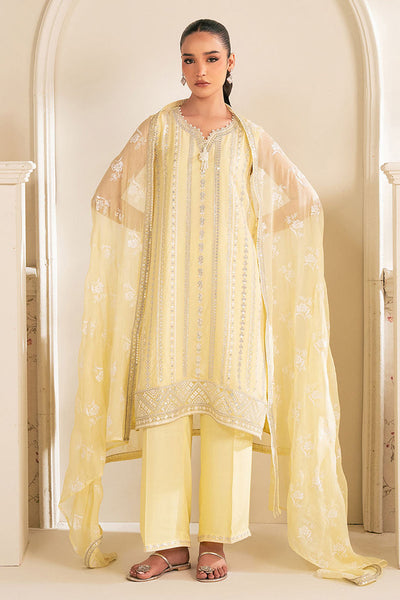 Cross Stitch | Luxe Atelier 25 | LEMON BLISS -  Cross Stitch Ladies Clothes - Original Designer Dress - House of Maryam