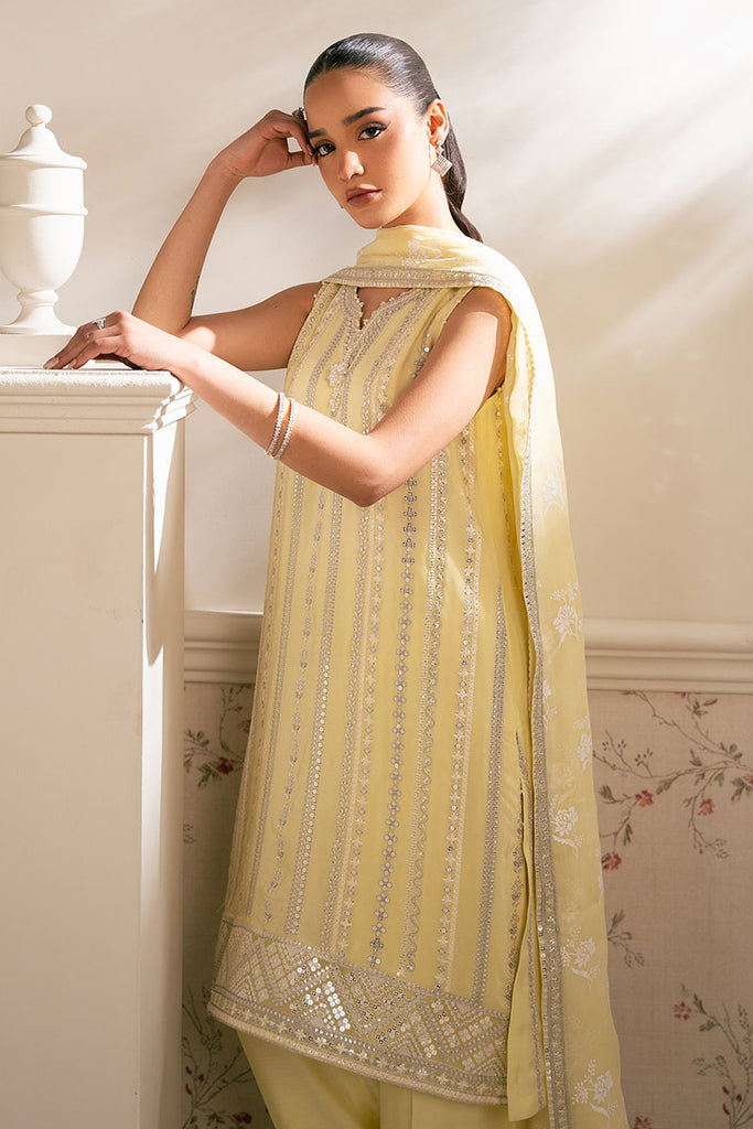 Cross Stitch | Luxe Atelier 25 | LEMON BLISS -  Cross Stitch Ladies Clothes - Original Designer Dress - House of Maryam