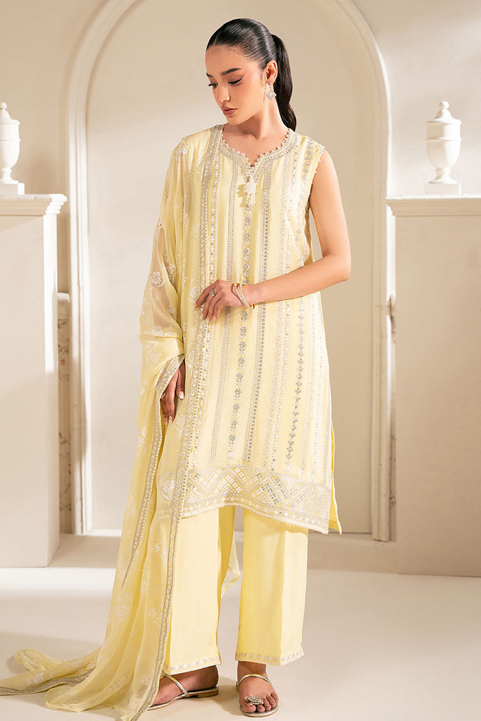 Cross Stitch | Luxe Atelier 25 | LEMON BLISS -  Cross Stitch Ladies Clothes - Original Designer Dress - House of Maryam