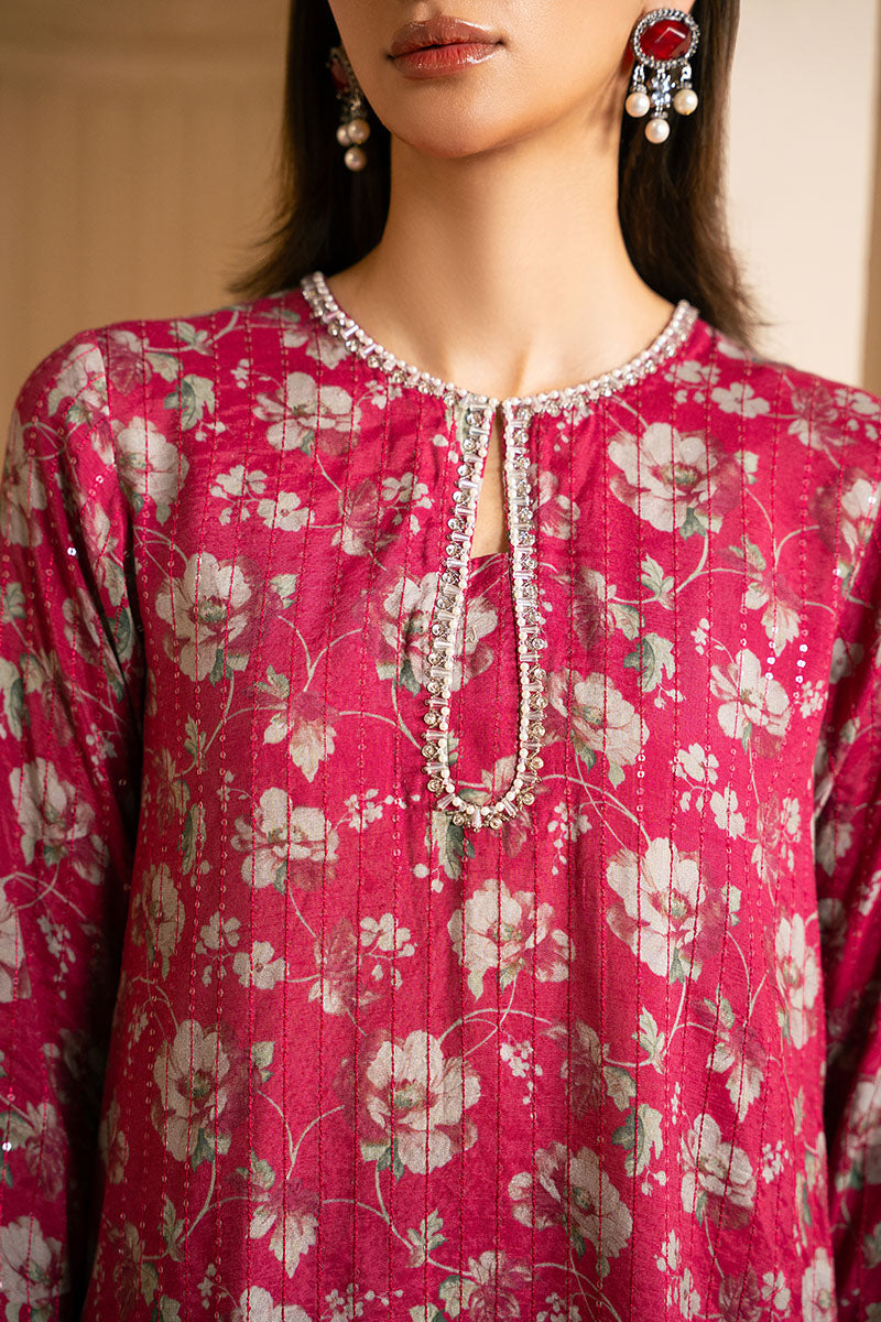 Cross Stitch | Luxury Pret | Dazzling Haze-3PC (Shirt, Trouser & Dupatta)-2