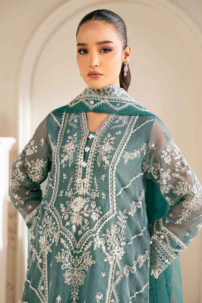 Cross Stitch | Luxe Atelier 25 | NORTH SEA -  Cross Stitch Ladies Clothes - Original Designer Dress - House of Maryam