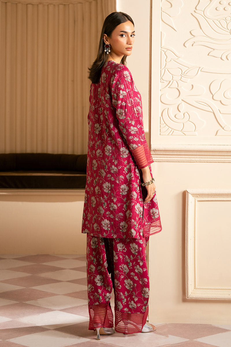 Cross Stitch | Luxury Pret | Dazzling Haze-3PC (Shirt, Trouser & Dupatta)-6