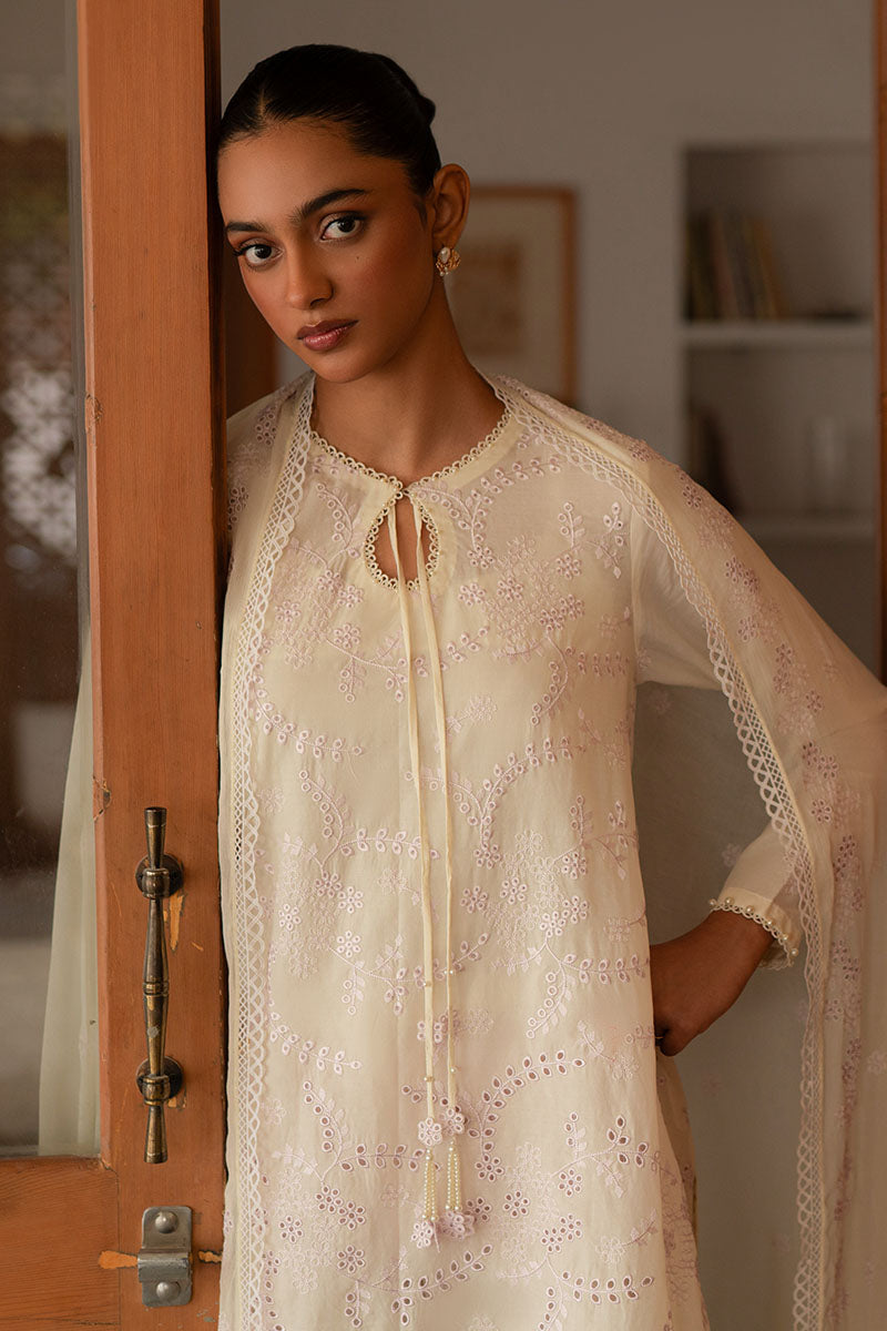 Cross Stitch | Mahiri Lawn 25 | LAVENDER WHISPER -  Cross Stitch Ladies Clothes - Original Designer Dress - House of Maryam