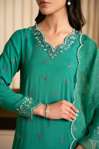 Cross Stitch | Luxury Pret | Meadow Fusion-3PC (Shirt, Trouser & Dupatta)