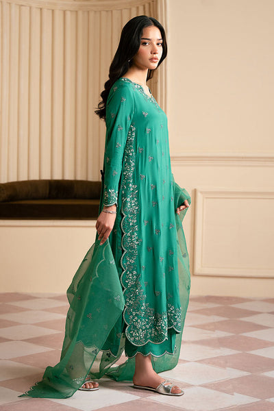 Cross Stitch | Luxury Pret | Meadow Fusion-3PC (Shirt, Trouser & Dupatta)