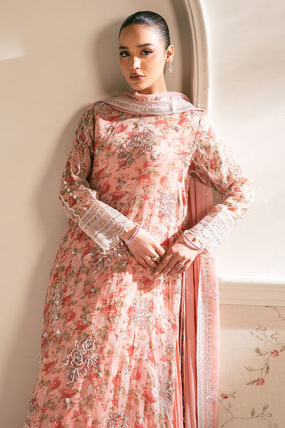 Cross Stitch | Luxe Atelier 25 | CORAL PUNCH -  Cross Stitch Ladies Clothes - Original Designer Dress - House of Maryam