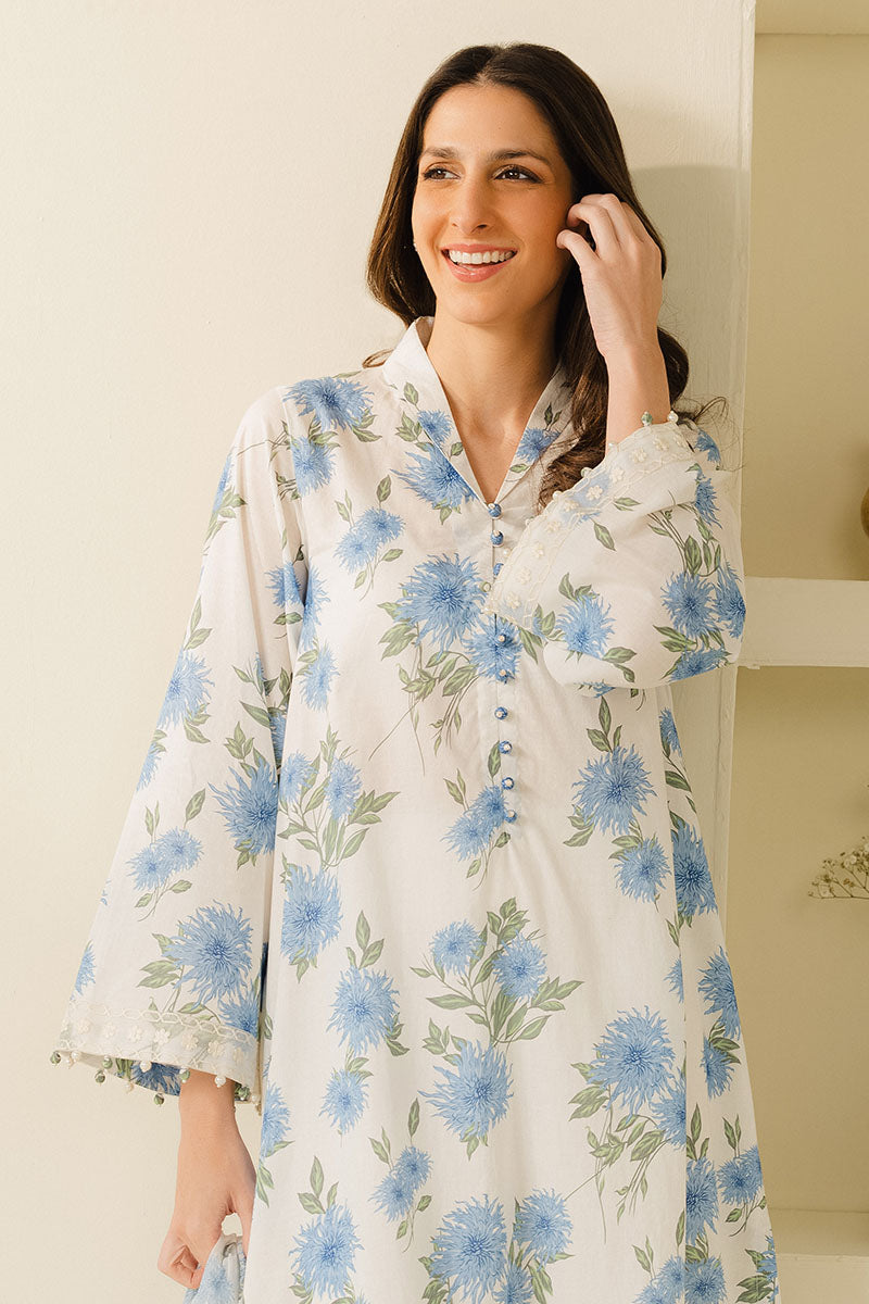 Cross Stitch | Exclusive Pret | Garden Glam-2PC (Shirt & Dupatta)-3