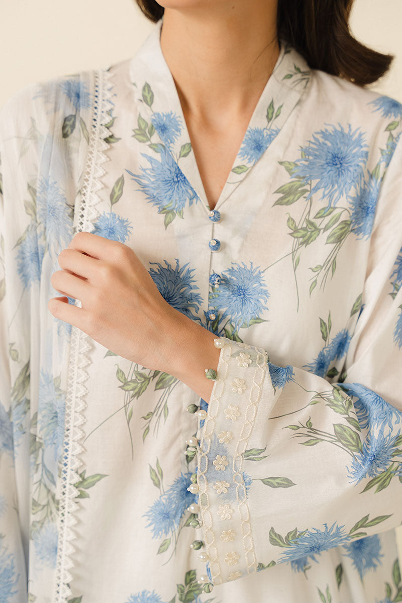 Cross Stitch | Exclusive Pret | Garden Glam-2PC (Shirt & Dupatta), image 2