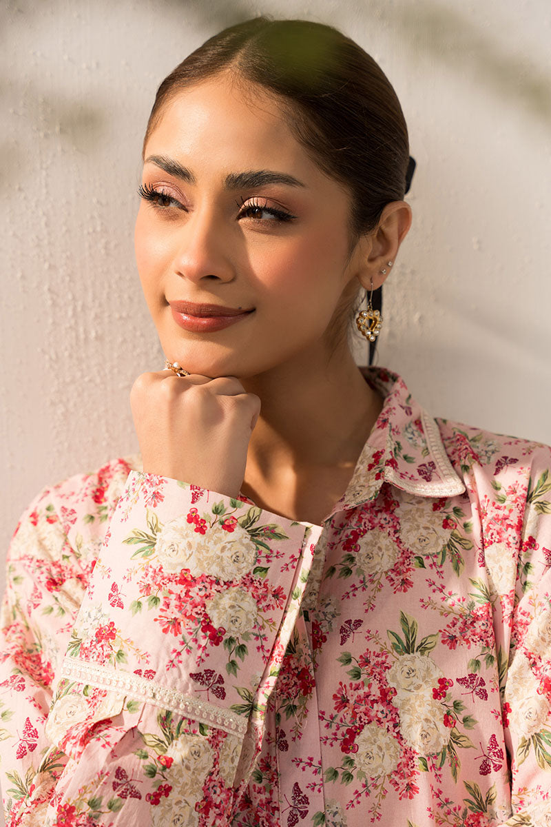 Cross Stitch | Exclusive Pret | Floral Fusion -2 PC (Shirt & Trouser), image 2