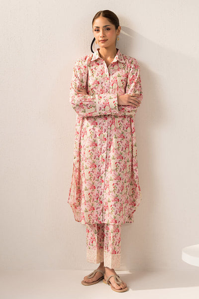 Cross Stitch | Exclusive Pret | Floral Fusion -2 PC (Shirt & Trouser)
