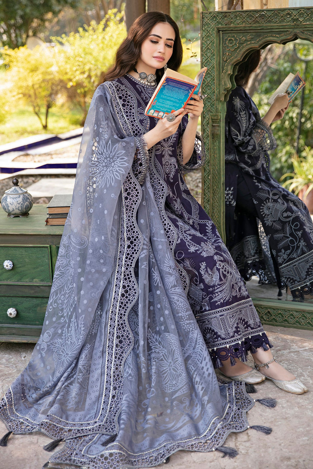 Jazmin | Shahkaar Luxury Eid Lawn SS26 | SL22-D1-4