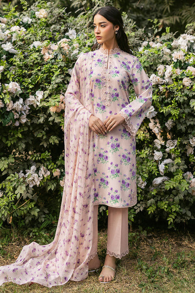 Cross Stitch | Premium Lawn 25 | ROSY AFFAIR -  Cross Stitch Ladies Clothes - Original Designer Dress - House of Maryam