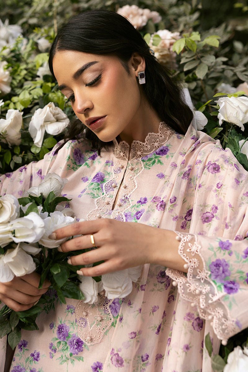 Cross Stitch | Premium Lawn 25 | ROSY AFFAIR -  Cross Stitch Ladies Clothes - Original Designer Dress - House of Maryam
