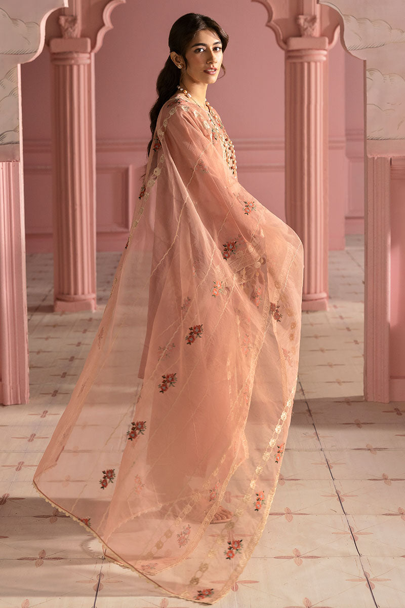 Cross Stitch | Premium Lawn 25 | ROSE QUARTZ -  Cross Stitch Ladies Clothes - Original Designer Dress - House of Maryam
