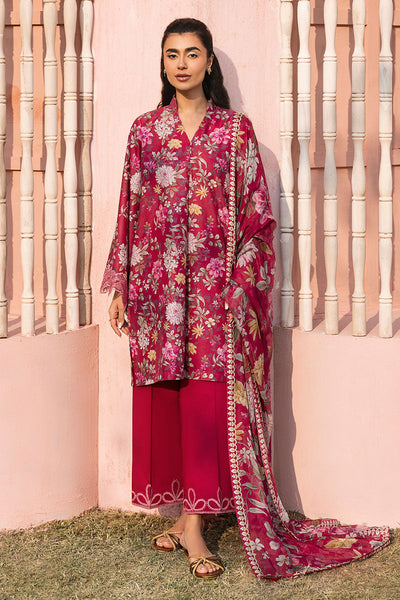Cross Stitch | Premium Lawn 25 | WHIMSICAL ZEST -  Cross Stitch Ladies Clothes - Original Designer Dress - House of Maryam