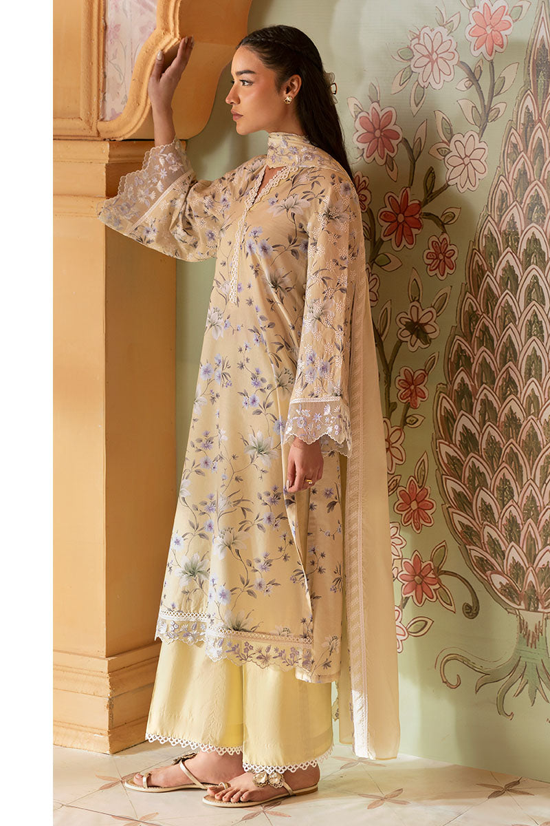 Cross Stitch | Premium Lawn 25 | OLIVE MUSE -  Cross Stitch Ladies Clothes - Original Designer Dress - House of Maryam