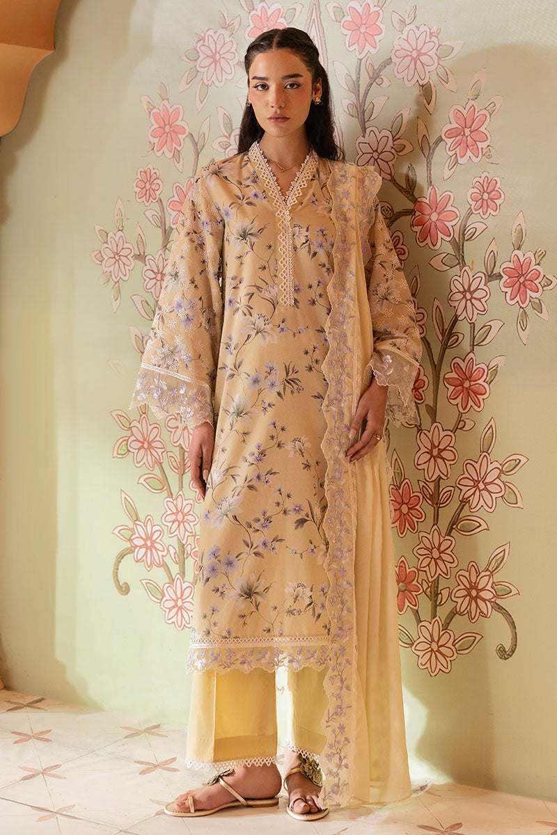 Cross Stitch | Premium Lawn 25 | OLIVE MUSE -  Cross Stitch Ladies Clothes - Original Designer Dress - House of Maryam