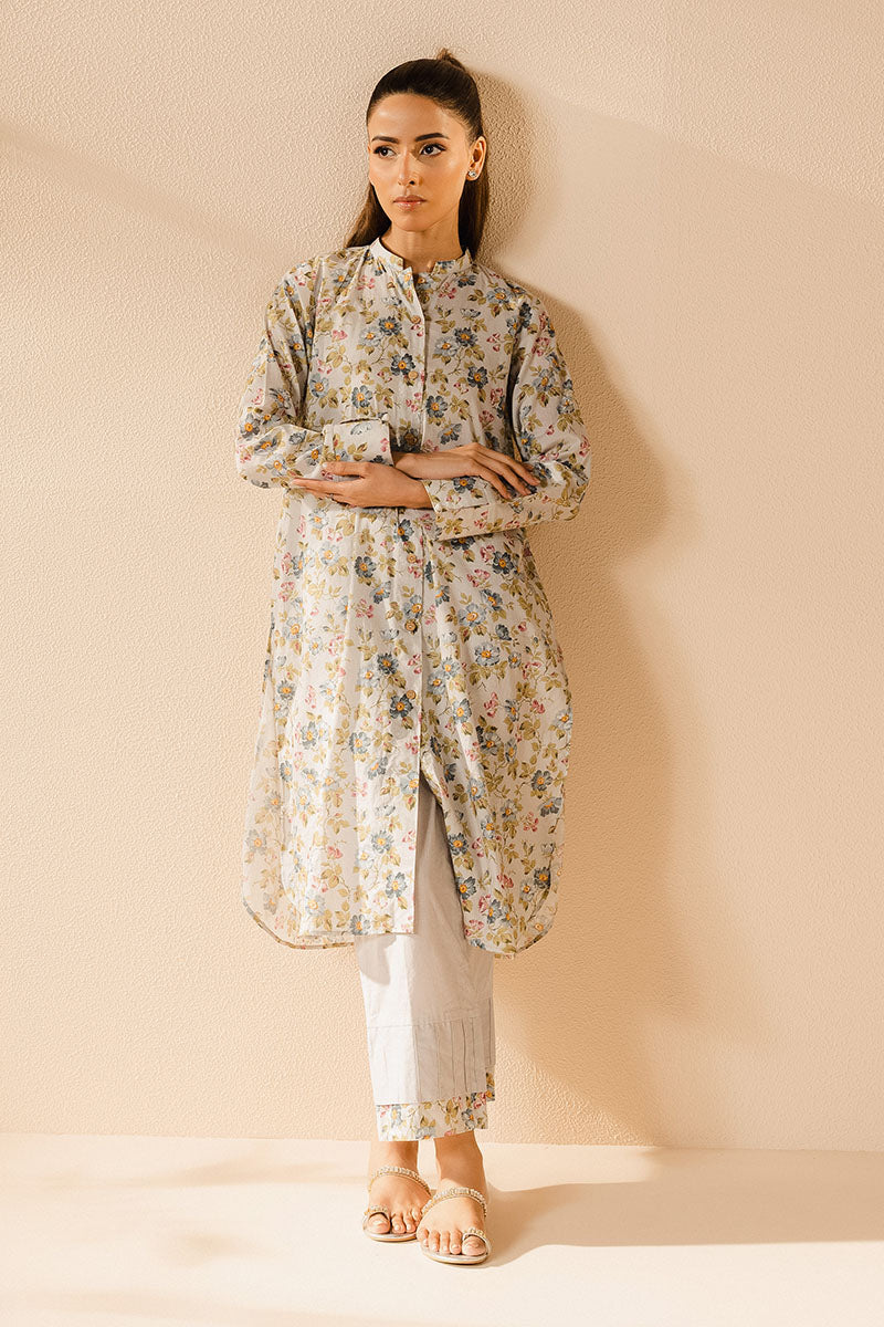 Cross Stitch | Basic Pret | Blue Haze-2PC (Shirt & Trouser), image 5