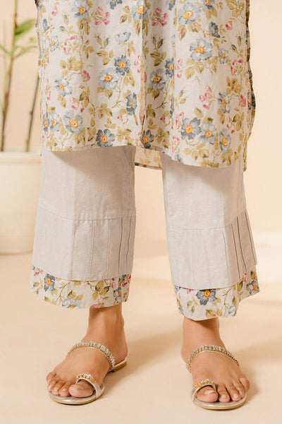 Cross Stitch | Basic Pret | Blue Haze-2PC (Shirt & Trouser)