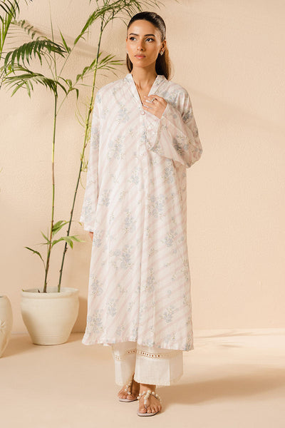 Cross Stitch | Basic Pret | Celestial White Printed Lawn Shirt