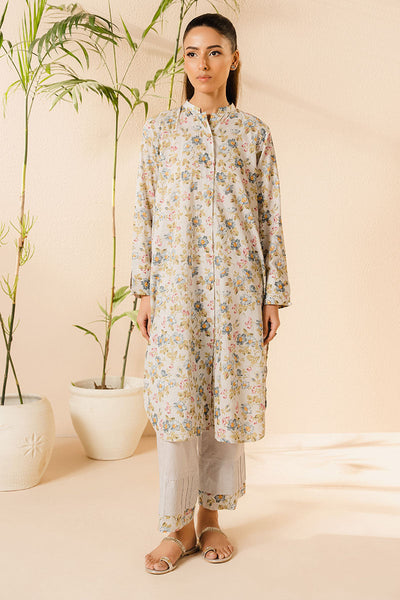 Cross Stitch | Basic Pret | Blue Haze-2PC (Shirt & Trouser)