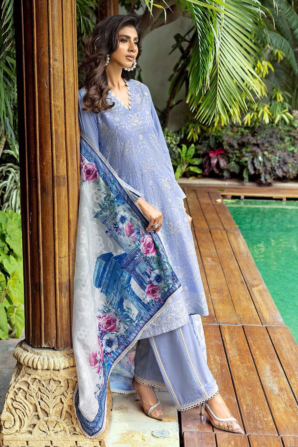 Gul Ahmed | Festive Capsule 25 | SP-52007 -  Gul Ahmed Ladies Clothes - Original Designer Dress - House of Maryam