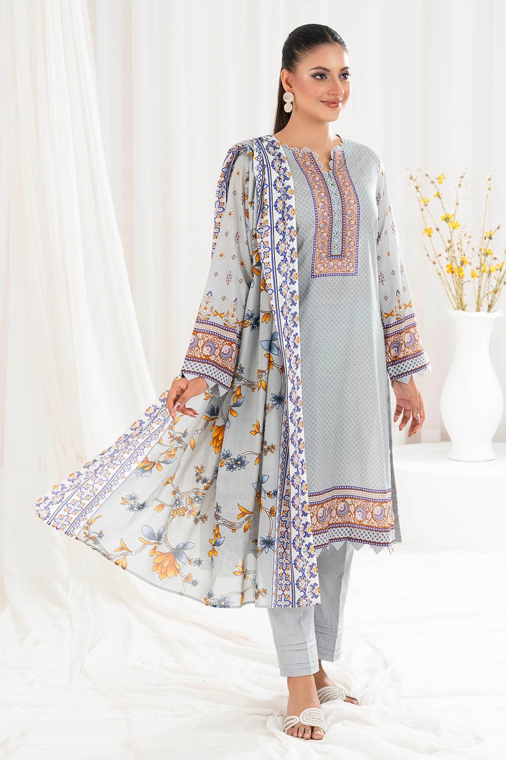 Gul Ahmed | Summer Special 25 |  CLP-52203 -  Gul Ahmed Ladies Clothes - Original Designer Dress - House of Maryam