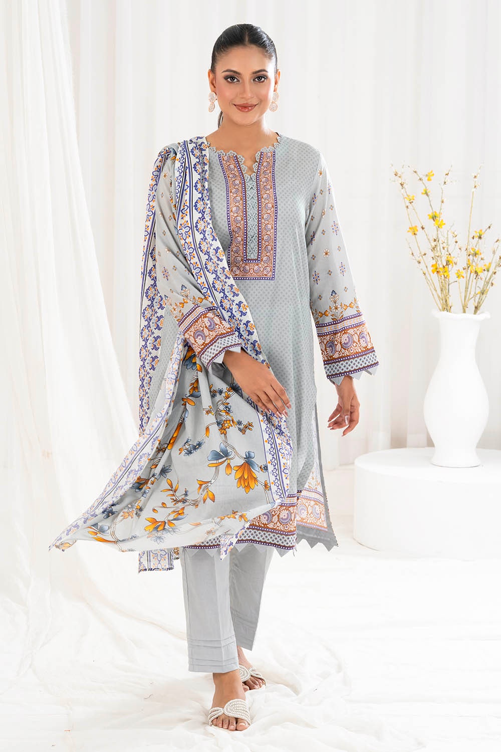 Gul Ahmed | Summer Special 25 |  CLP-52203 -  Gul Ahmed Ladies Clothes - Original Designer Dress - House of Maryam