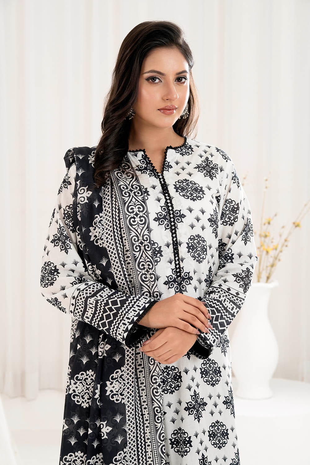 Gul Ahmed | Summer Special 25 | CLP-52205 -  Gul Ahmed Ladies Clothes - Original Designer Dress - House of Maryam