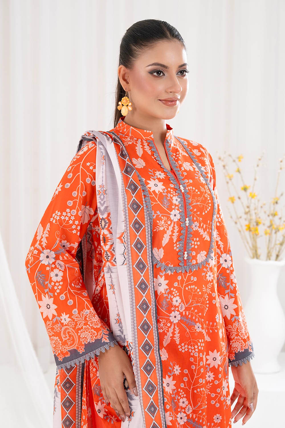 Gul Ahmed | Summer Special 25 |  CLP-52207 -  Gul Ahmed Ladies Clothes - Original Designer Dress - House of Maryam