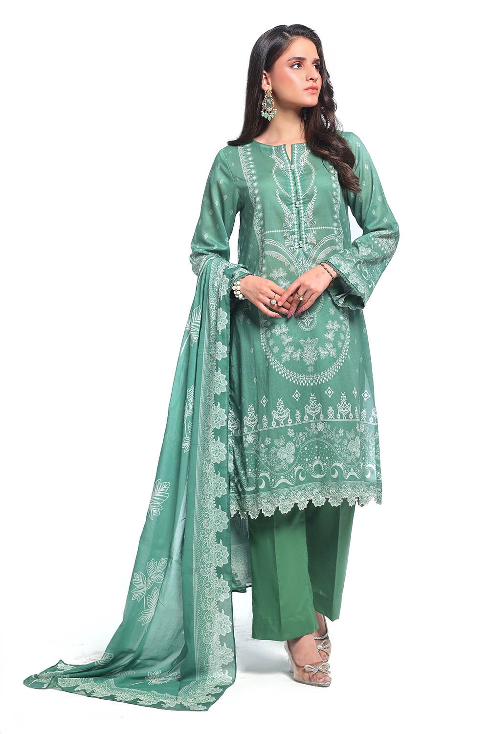 Gul Ahmed | Summer Special 25 |CLP-52201 -  Gul Ahmed Ladies Clothes - Original Designer Dress - House of Maryam