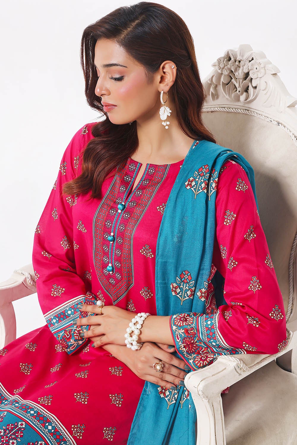 Gul Ahmed | Summer Special 25 | CLP-52209 -  Gul Ahmed Ladies Clothes - Original Designer Dress - House of Maryam