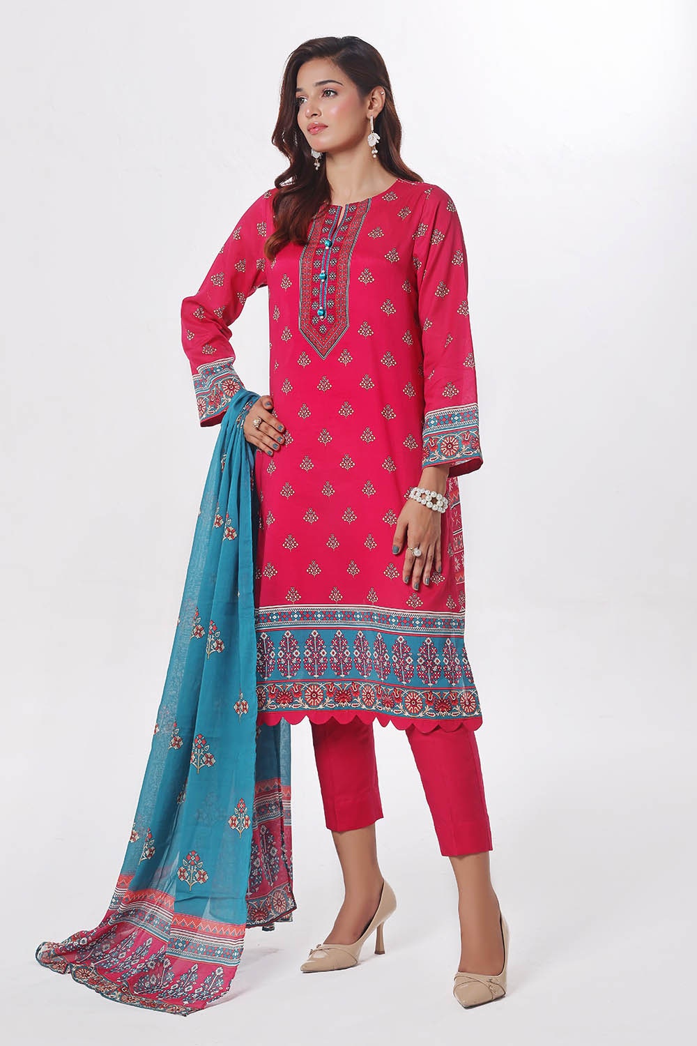Gul Ahmed | Summer Special 25 | CLP-52209 -  Gul Ahmed Ladies Clothes - Original Designer Dress - House of Maryam