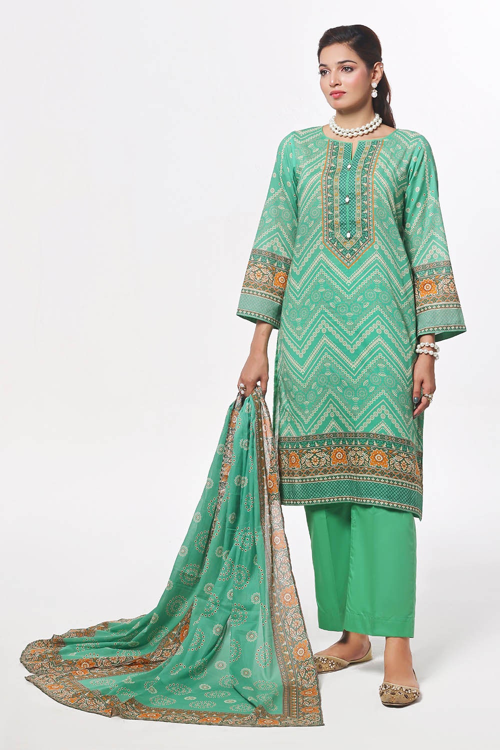 Gul Ahmed | Summer Special 25 | CLP-52212 -  Gul Ahmed Ladies Clothes - Original Designer Dress - House of Maryam