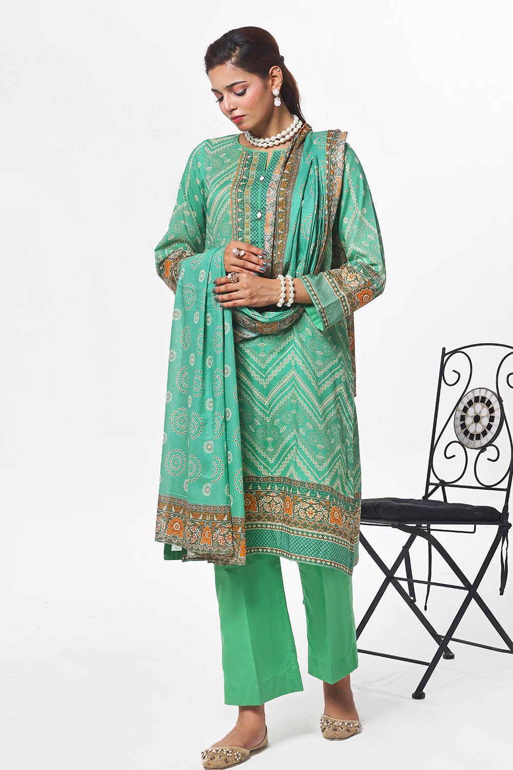 Gul Ahmed | Summer Special 25 | CLP-52212 -  Gul Ahmed Ladies Clothes - Original Designer Dress - House of Maryam