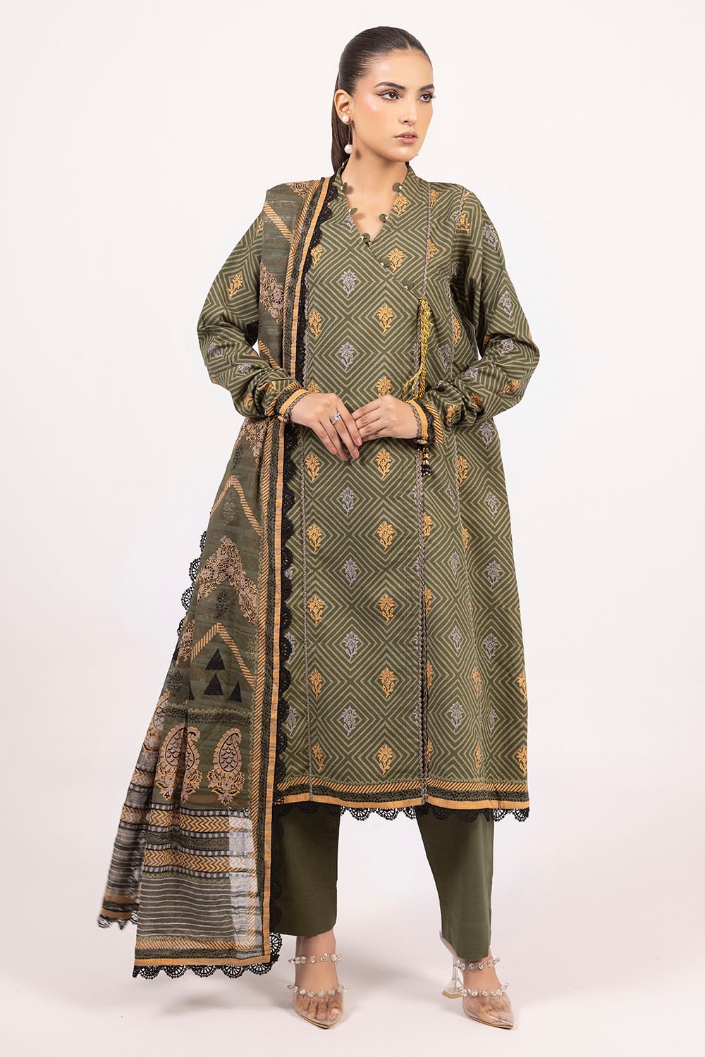 Gul Ahmed | Winter Collection 25 |  K-52081