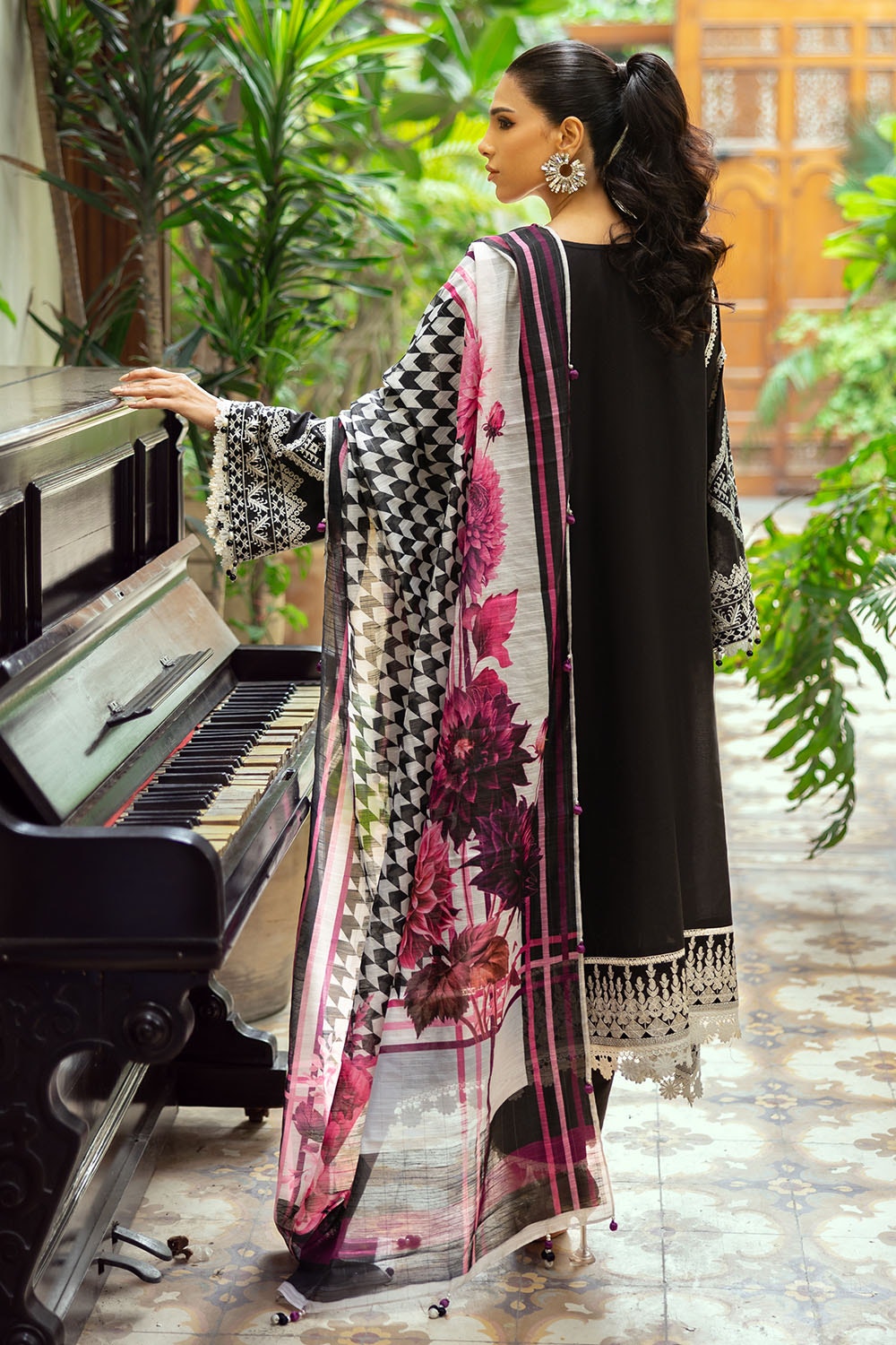 Gul Ahmed | Festive Capsule 25 | SP-52043 -  Gul Ahmed Ladies Clothes - Original Designer Dress - House of Maryam