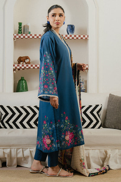Cross Stitch | Daily Wear 25 | MIDNIGHT TIDE-3 -  Cross Stitch Ladies Clothes - Original Designer Dress - House of Maryam