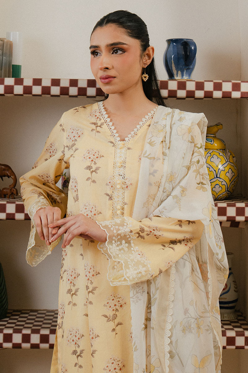 Cross Stitch | Daily Wear 25 | ORCHID IMPRESSION-3 PC -  Cross Stitch Ladies Clothes - Original Designer Dress - House of Maryam