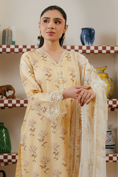 Cross Stitch | Daily Wear 25 | ORCHID IMPRESSION-3 PC -  Cross Stitch Ladies Clothes - Original Designer Dress - House of Maryam