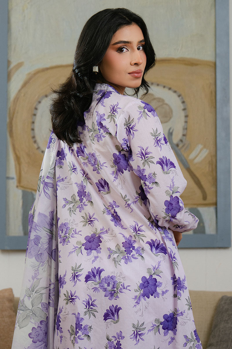 Cross Stitch | Daily Wear 25 | FLORAL ARDENT-3 PC -  Cross Stitch Ladies Clothes - Original Designer Dress - House of Maryam